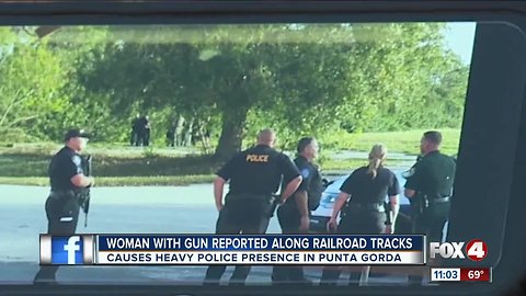 Report of woman with a gun leads to extensive search in Punta Gorda