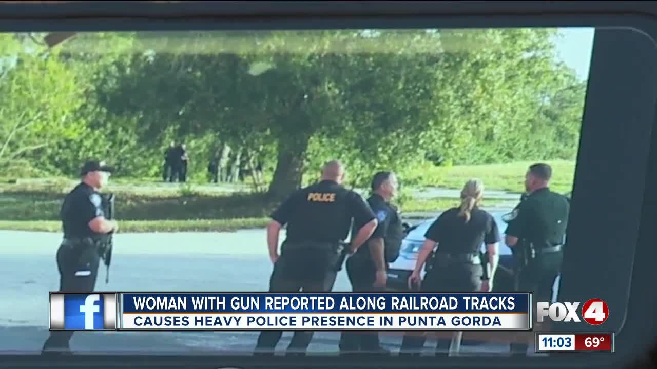 Report of woman with a gun leads to extensive search in Punta Gorda