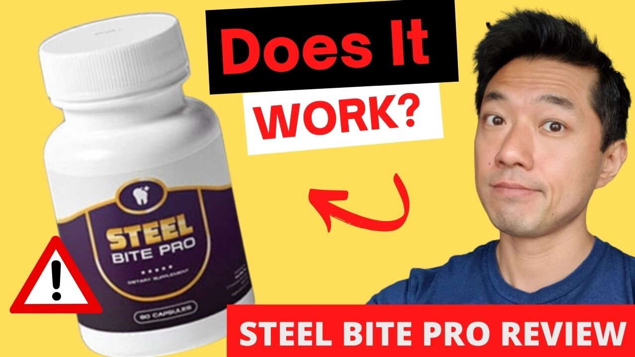 Steel Bite Pro Review 2022 – Steel Bite Pro Side Effects–Does Steel Bite Pro Supplement Really Work?