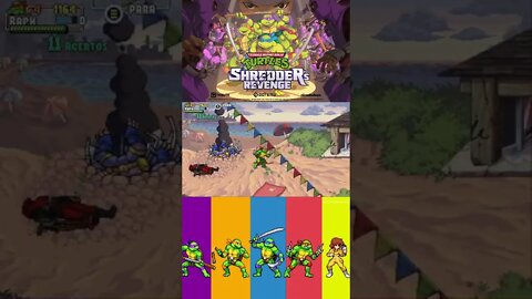 TARTARUGAS NINJAS SHORTS #49 - FASE 9