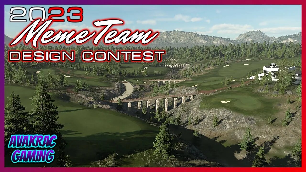 Thad's Ole Ravine | PGA TOUR 2K23 | Meme Team Design 2023