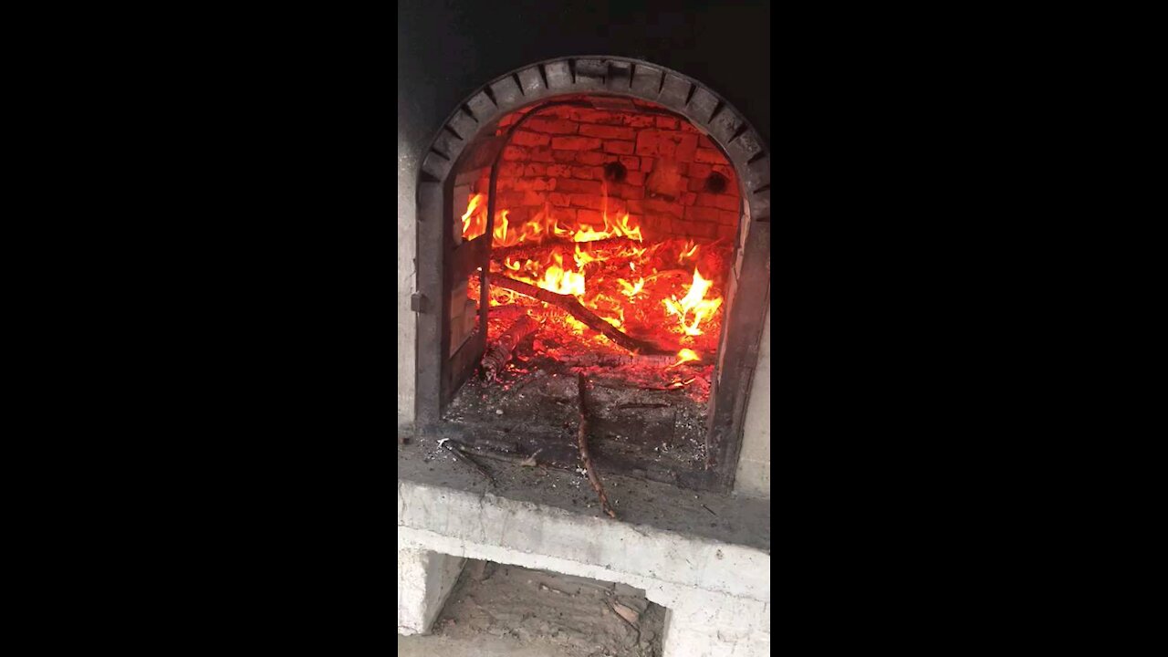 Old big oven