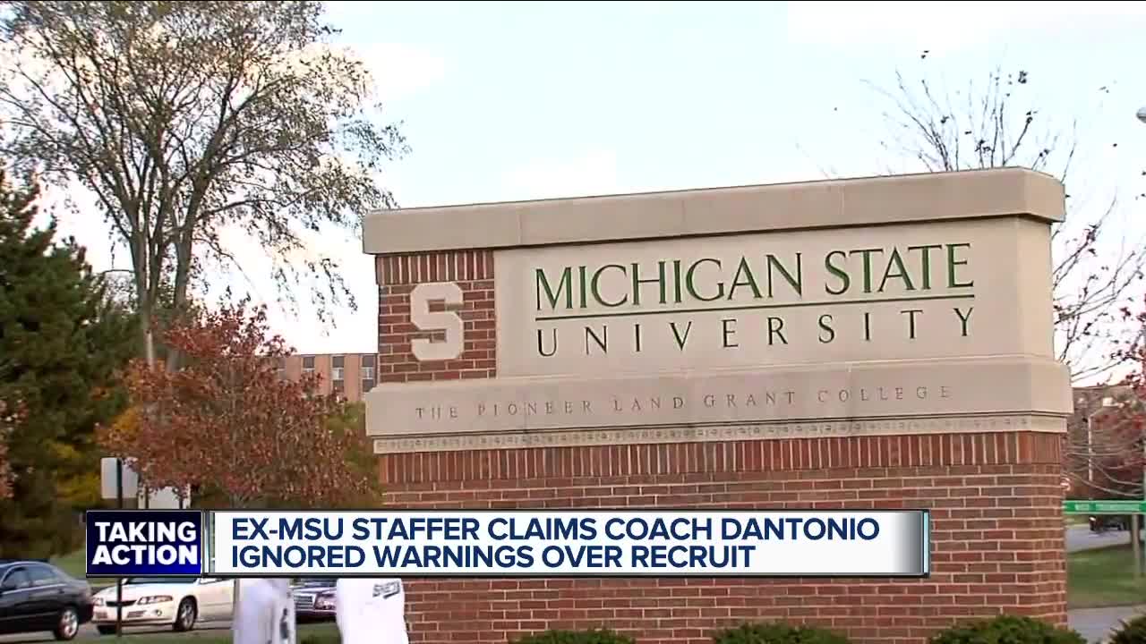 Ex-MSU staffer claims Dantonio ignored warnings over recruit