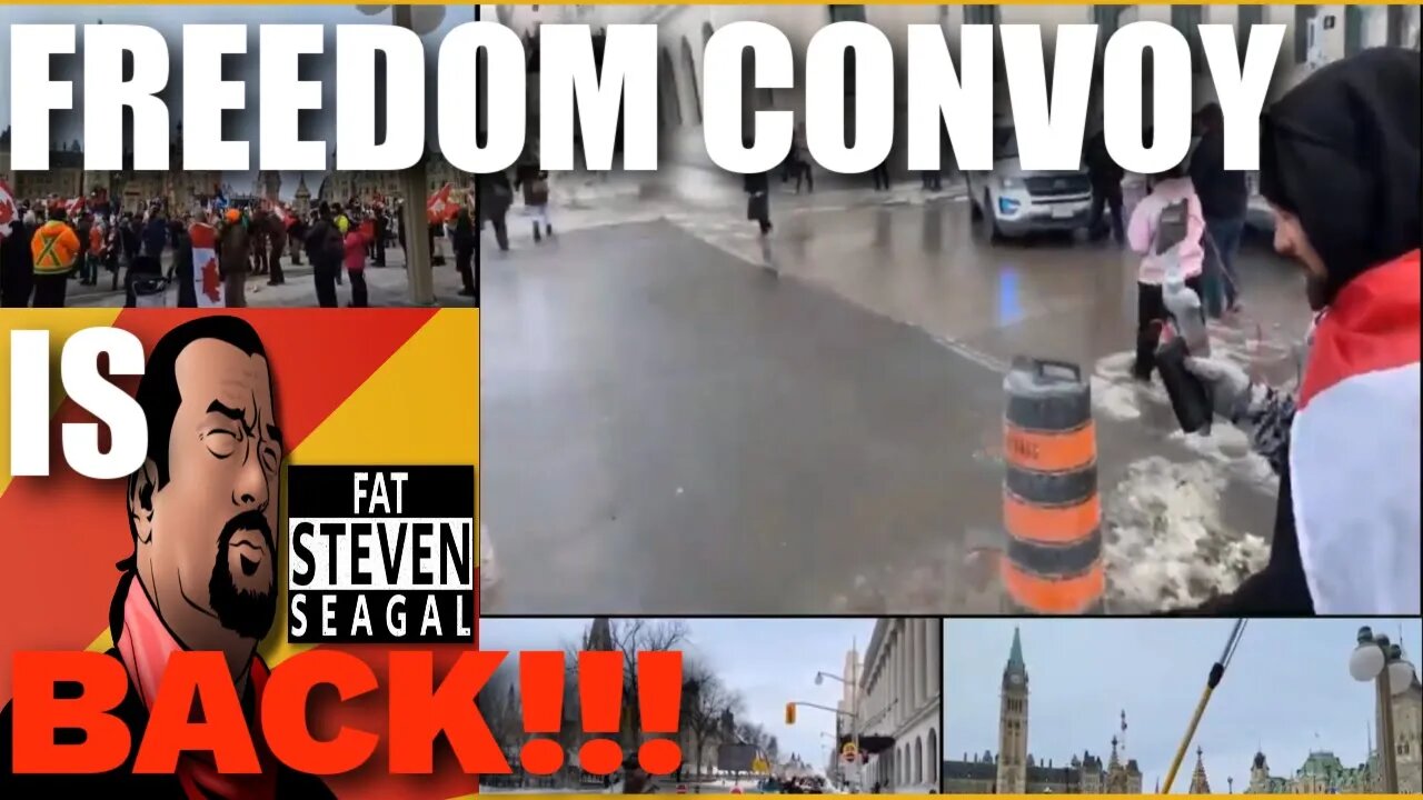 🔴LIVE RAW FOOTAGE - FREEDOM CONVOY PROTEST