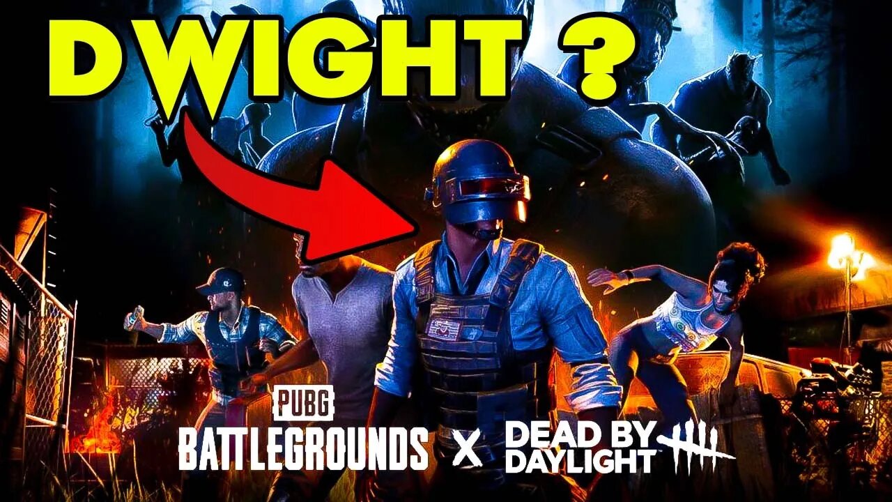 FREE Dwight Skin!! - Pubg x Dead By Daylight Event