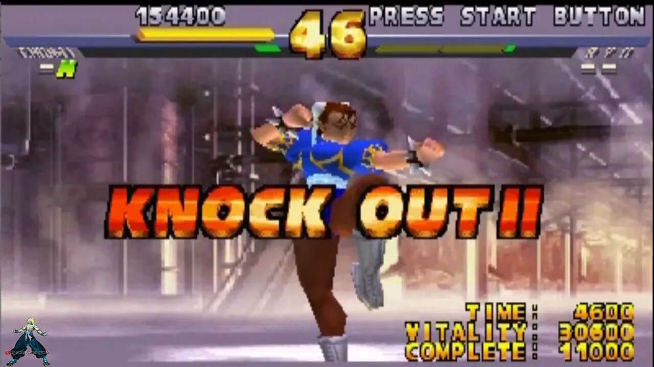 Street Fighter EX2 Plus Chun Li Have No Skirts!