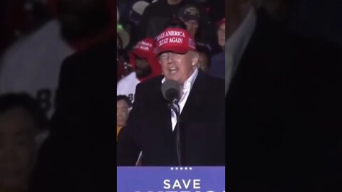 President Trump speaks on January 6