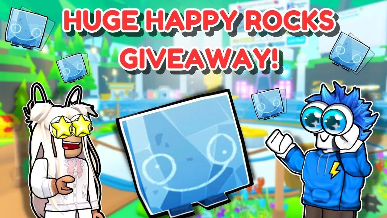 Giving Away 5 Huge Happy Rocks