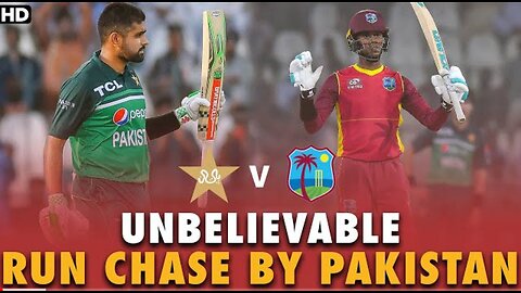 Unbelievable Run Chase By Pakistan | Pakistan vs West Indies | PCB | MA2T