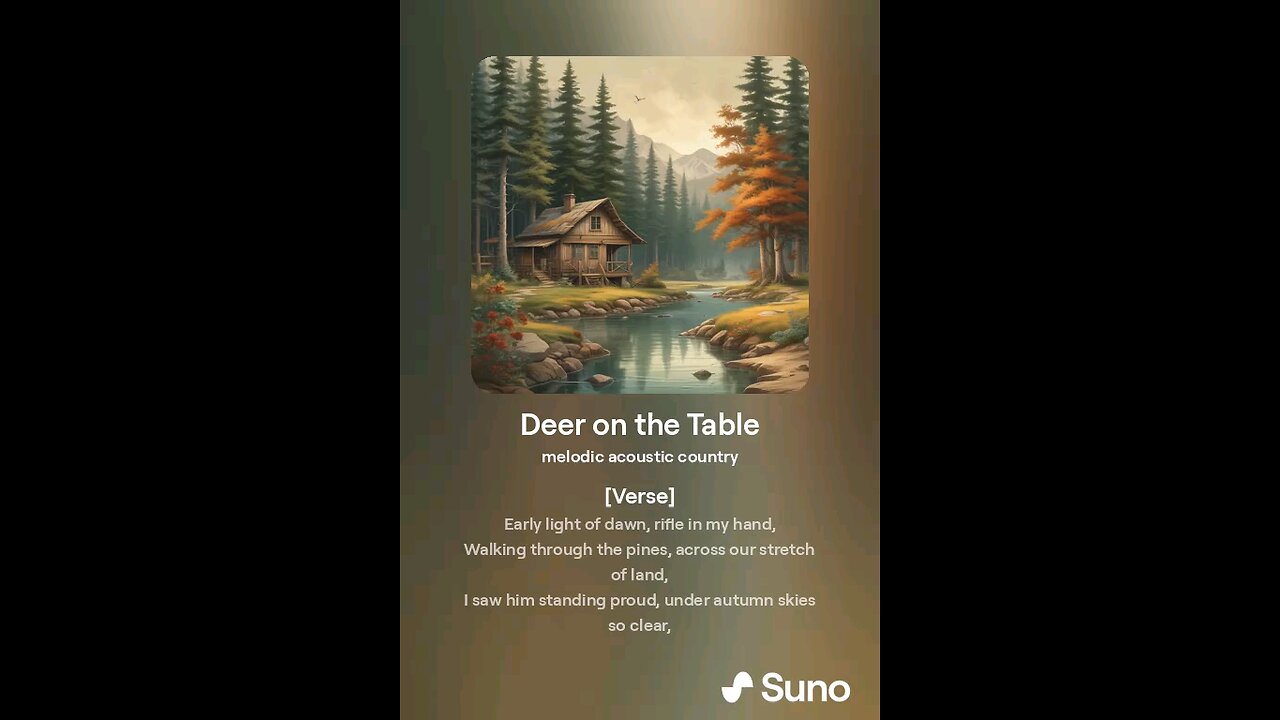 Deer on the Table