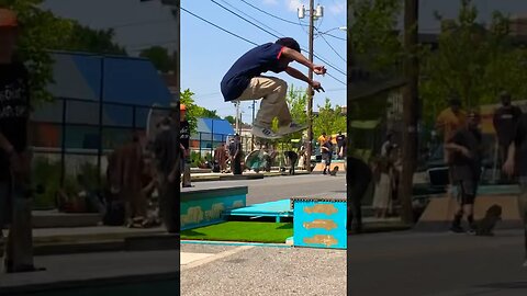 Idk this dude but he was rippin at Open Streets Lancaster #skateboarding #skateboard #skate