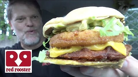 Red Rooster Cheesus Burger Review