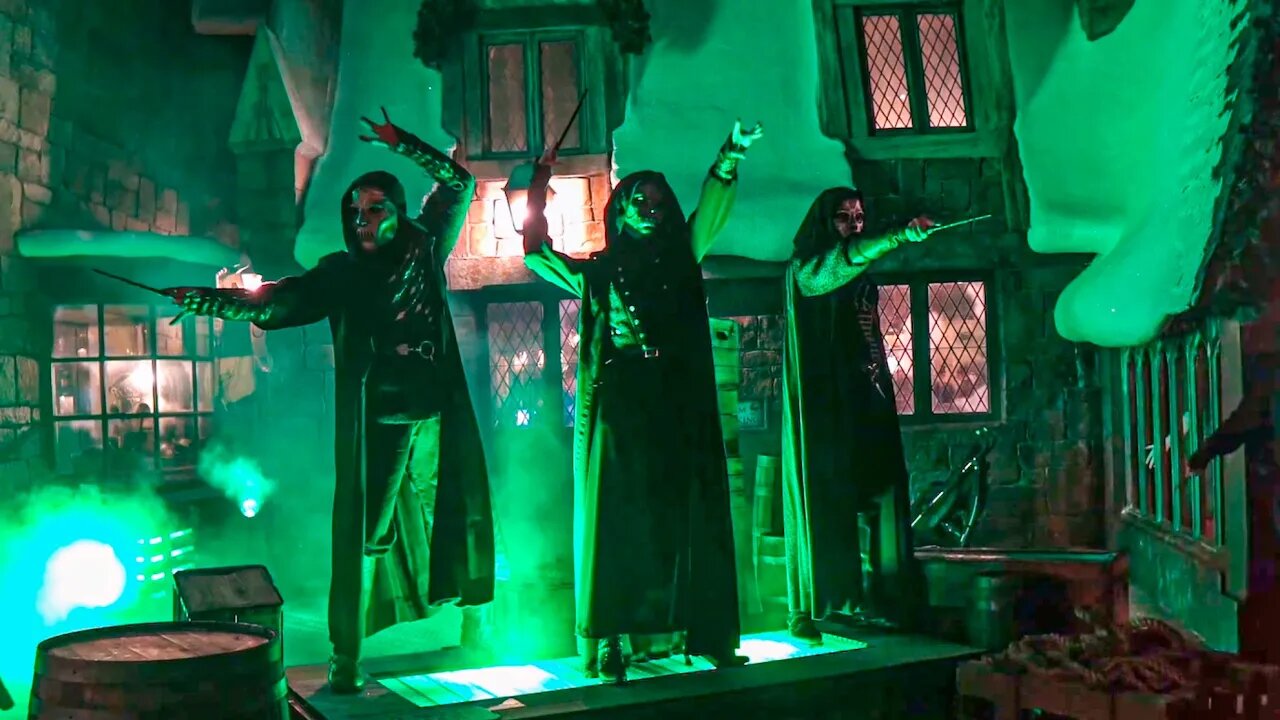 Death Eaters at the Wizarding World of Harry Potter