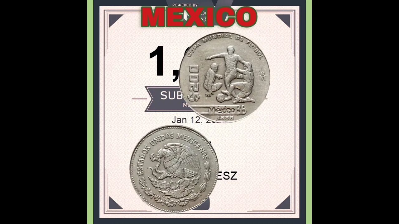 MEXICO 200 PESOS 1986. #shorts #viral #coinnotesz