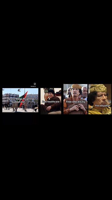 EVIL THINGS Muammar Gaddafi Did (NOT) - Then Was Brutally Assasinated