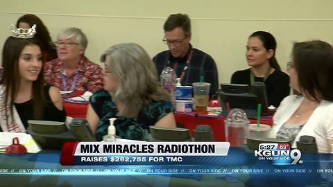 Mix Miracles radiothon raises more than $260,000