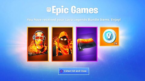 The NEW LAVA LEGENDS PACK in Fortnite..