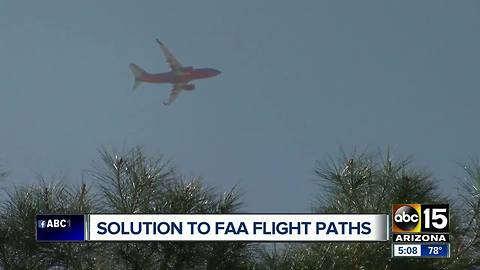 FAA looking for public input over Phoenix flight paths