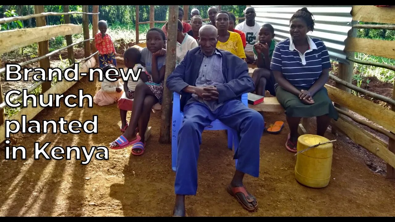 Check out this brand new church planted in Kenya - Harvesters Ministries