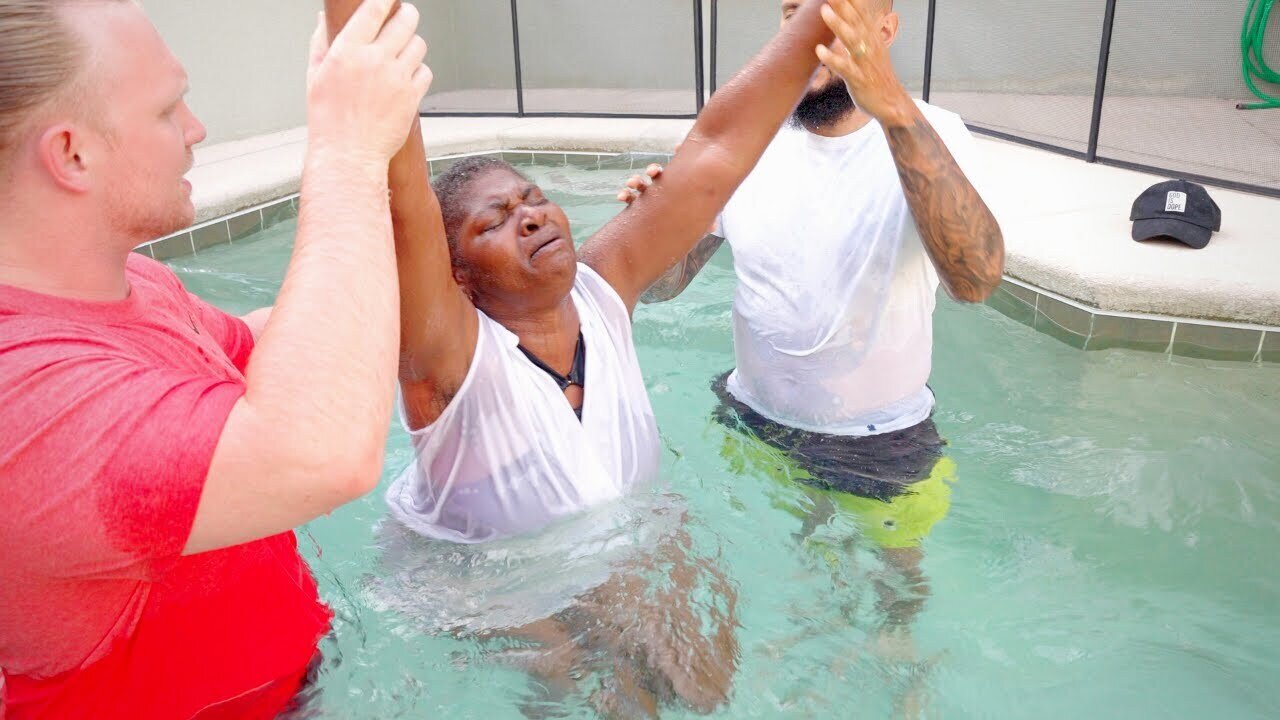 They got BAPTIZED in WATER, FILLED with the HOLY SPIRIT, and DELIVERED from DEMONS all at once!