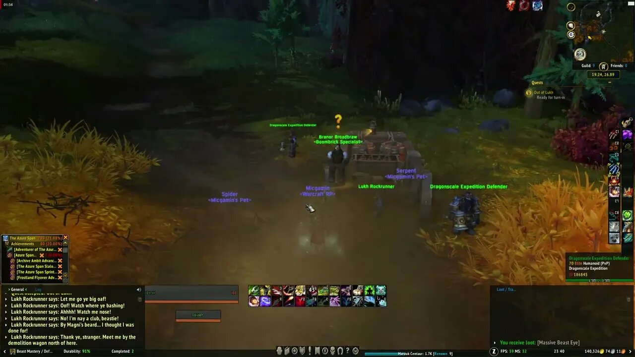 World of Warcraft Dragonflight Out of Lukh