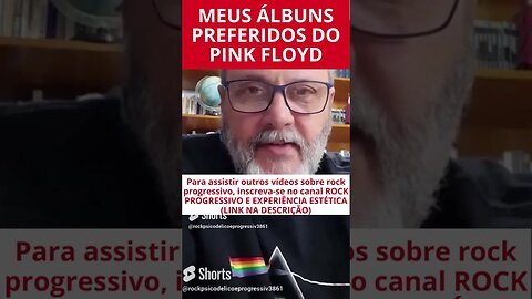 MEUS ÁLBUNS PREFERIDOS DO PINK FLOYD