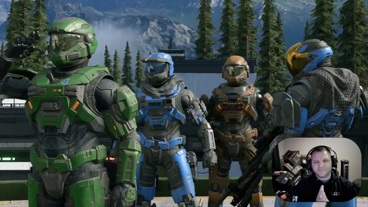 First Halo Christmas Eve Match With Pals