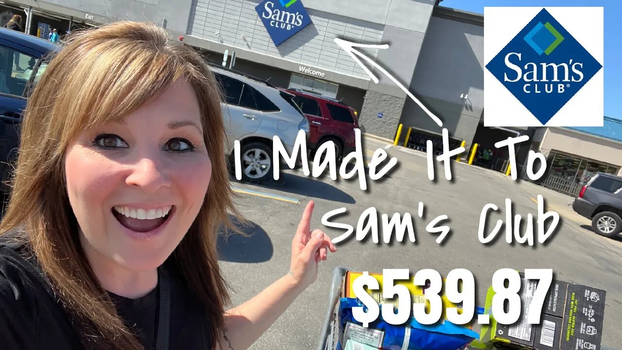 SAM’S CLUB LARGE FAMILY GROCERY HAUL + Prices | Was it Worth it?!