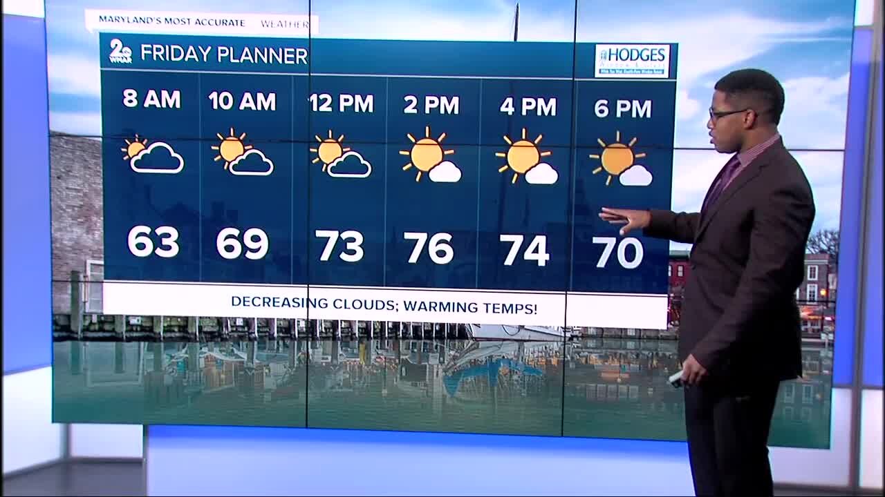 WMAR-2 News Weather at 11