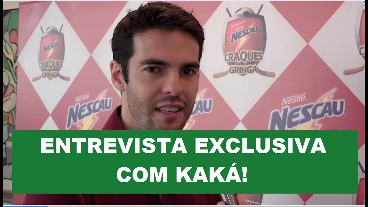 Vai PARAR ou VOLTAR ao SÃO PAULO? KAKÁ, EXCLUSIVO!