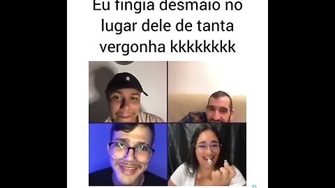 já passou vergonha na vida? kkkk