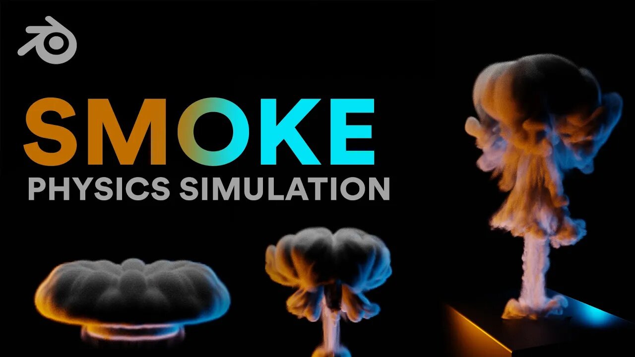 Blender 3D Smoke Simulation | Easy Tutorial