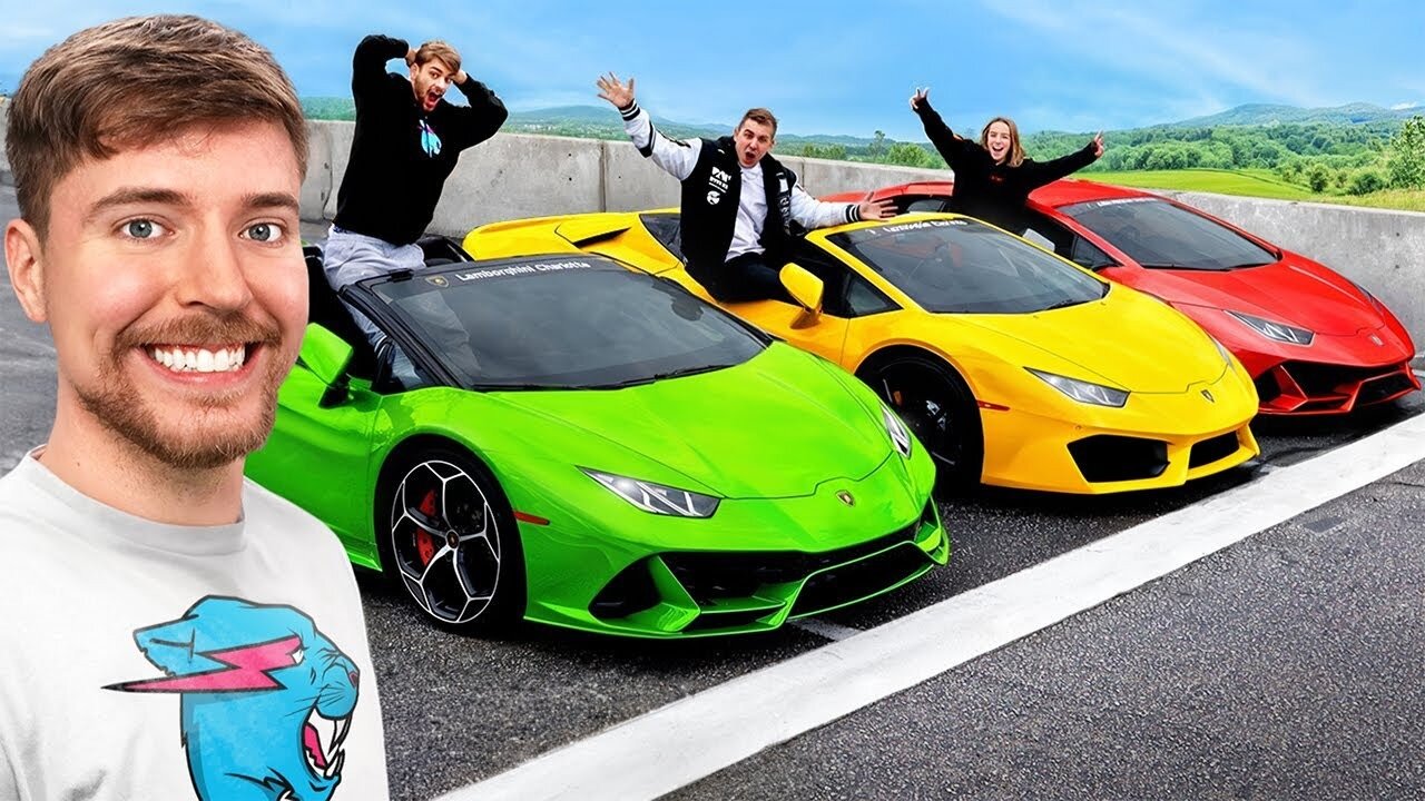 How will win Lamborghini from MrBeast??