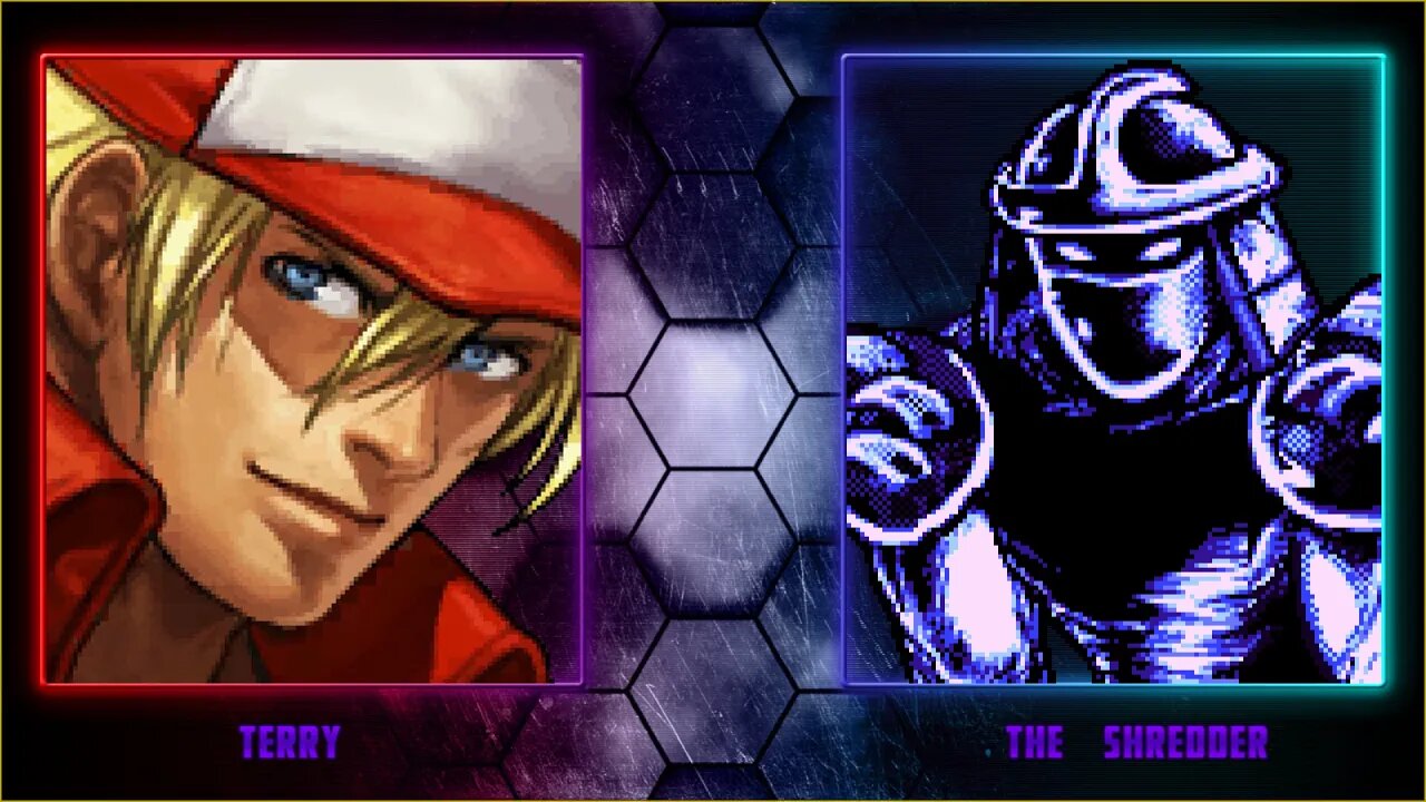 Mugen: Terry Bogard vs Shredder