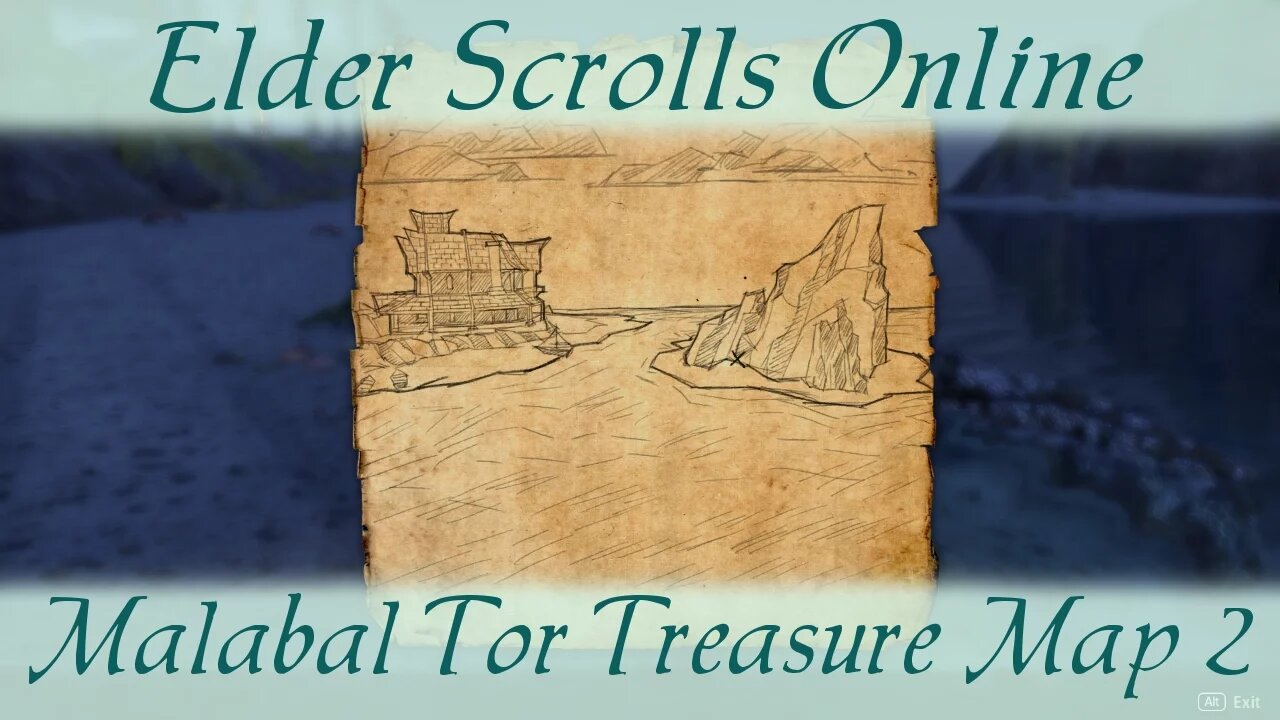 Malabal Tor Treasure Map 2 ii [Elder Scrolls Online] ESO
