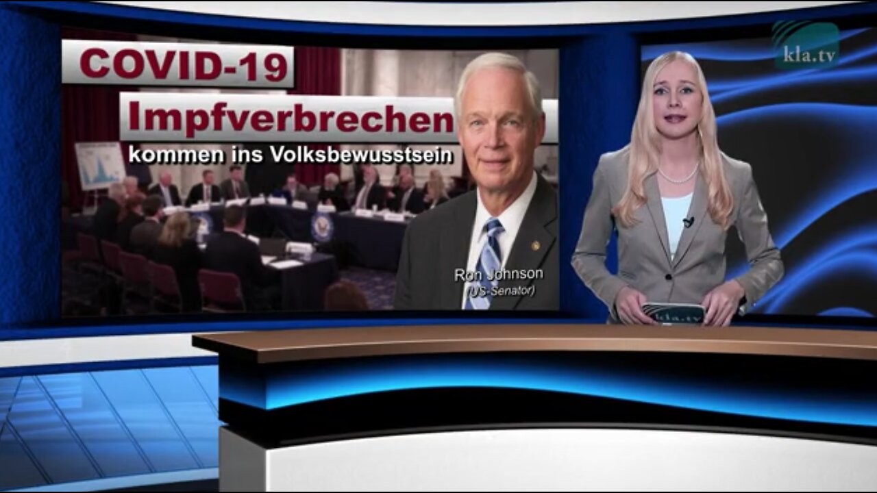 US-Senator Ron Johnson bringt Covid19-Impfverbrechen ins Volksbewusstsein