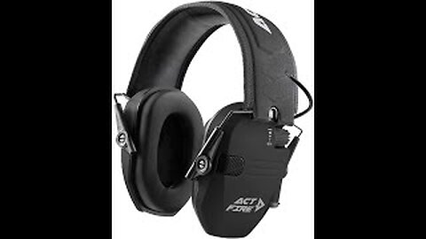 ActFire Electronic Hearing Protection For Shooting Range Day Product Review