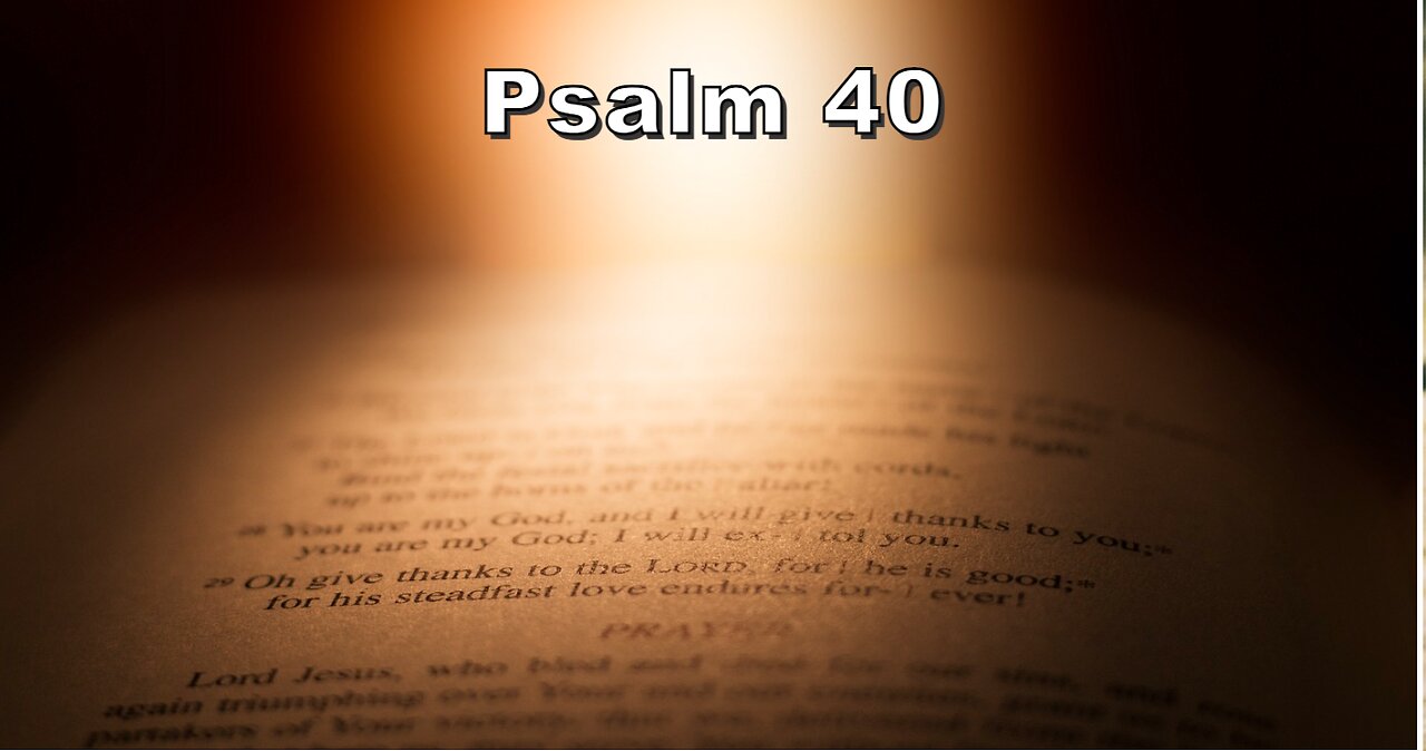 Psalm 40