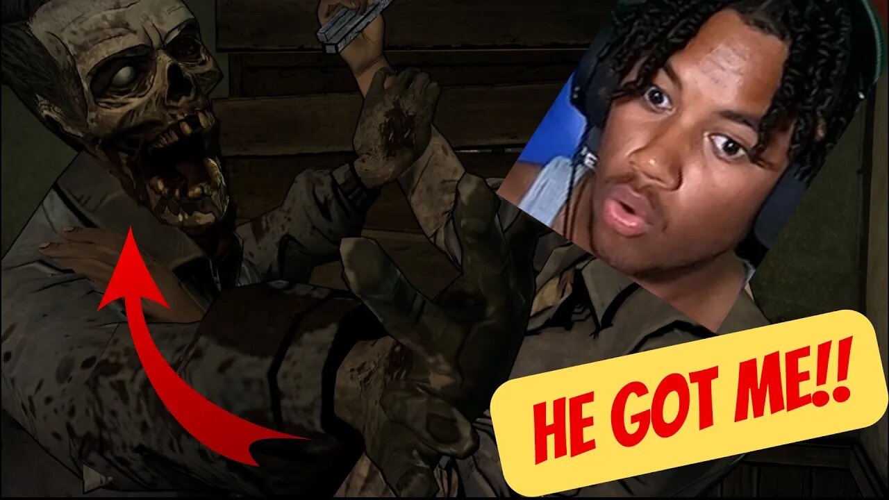 This Zombie Really Grabbed Me!! | The Walking Dead Season 1 #9