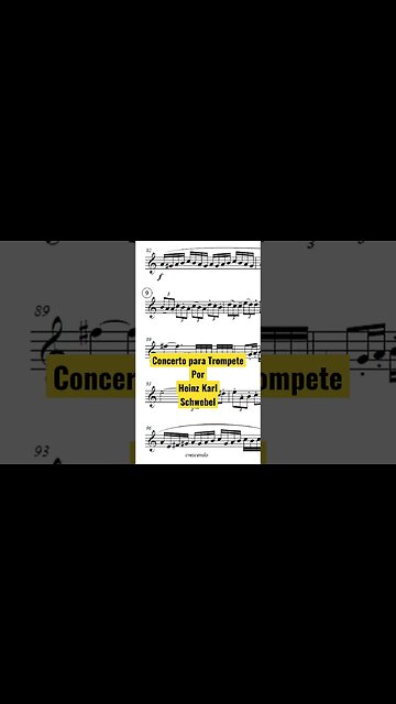 Concerto para Trompete de Alfredo Dias 1o. Movimento - por Heinz Karl Schwebel