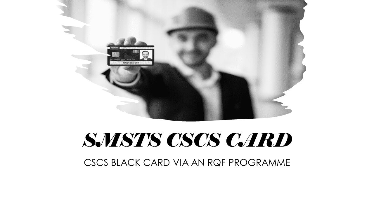 SMSTS CSCS Card | CCM