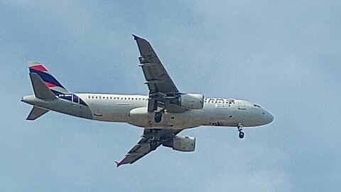 Airbus A320 PR-MHK coming from Brasília to Fortaleza