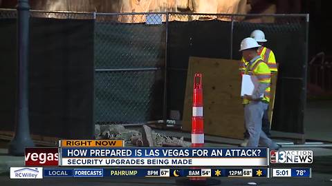 Las Vegas prepares for possible terror attacks