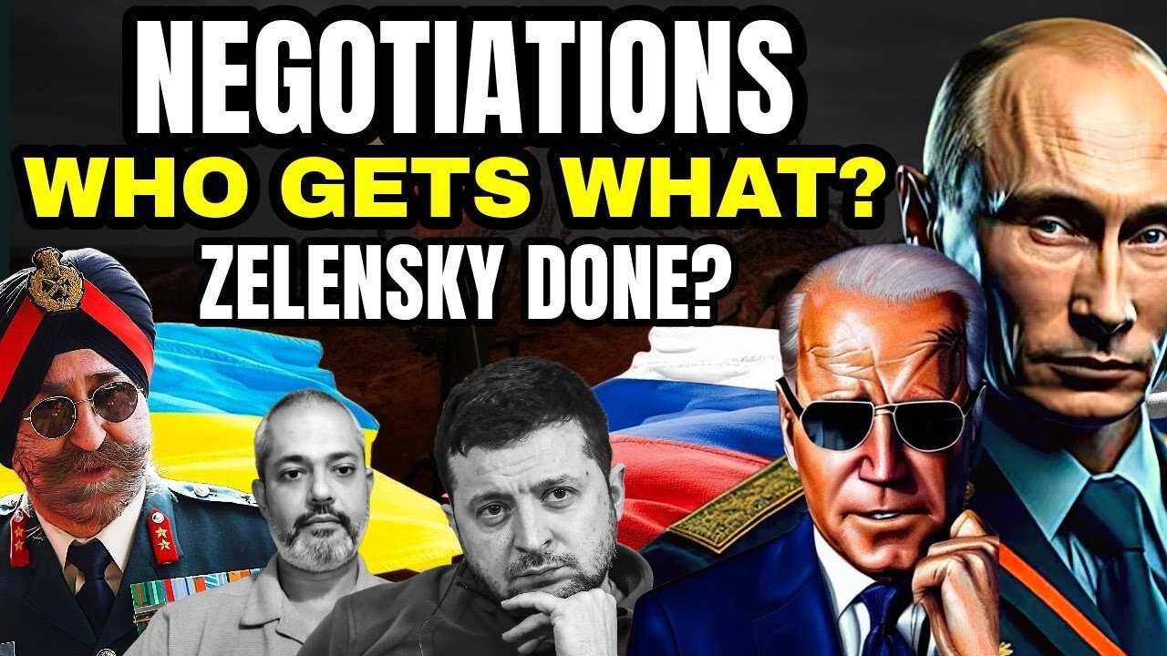 Negotiations For the End of Ukraine I What Will Happen to Zelensky I Maj Gen Prabdeep Singh I Aadi