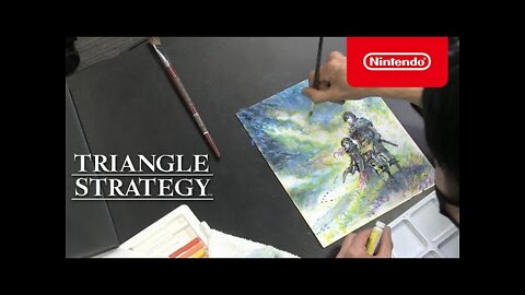 Triangle Strategy - Sketch by Designer Naoki Ikushima - Nintendo Switch