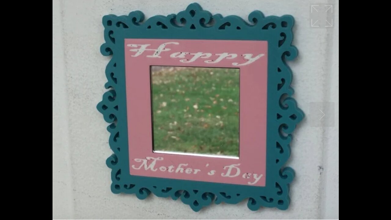 3D Printed Mothers Day Mirror