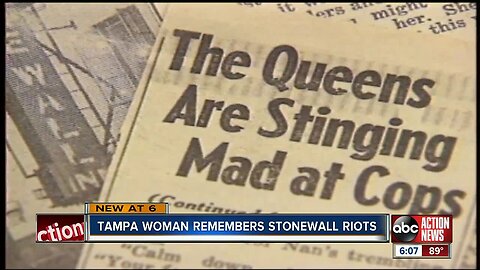 Pride Day: Tampa woman recalls being at Stonewall during riots