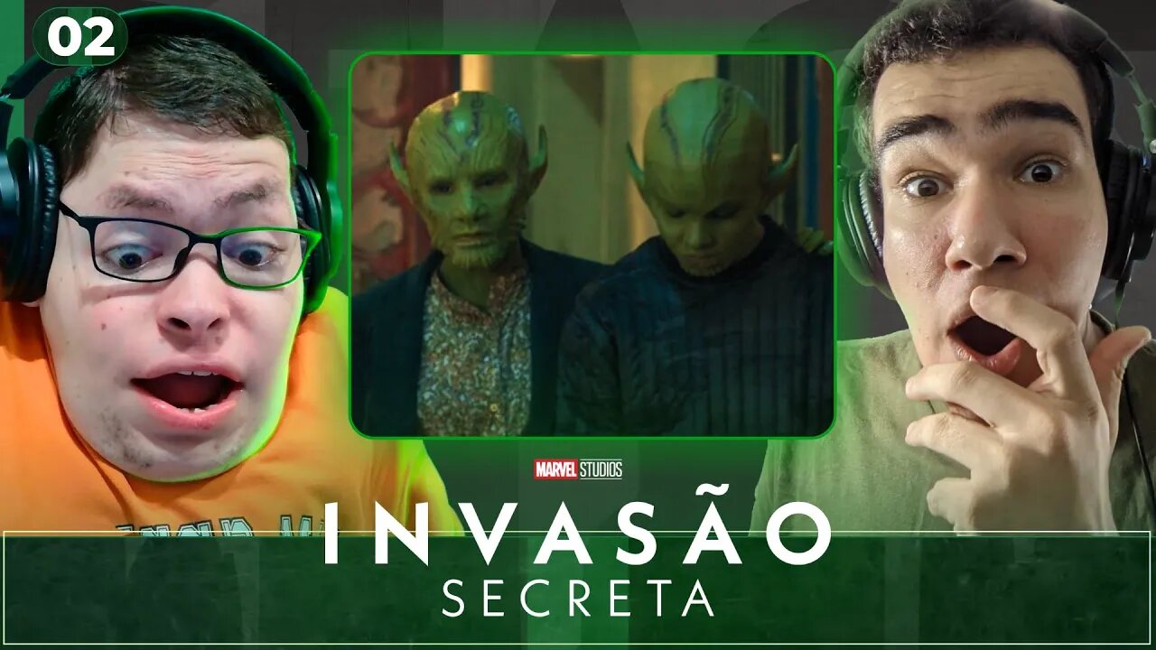 A Origem dos SUPER-SKRULLS - React Invasão Secreta EP. 02