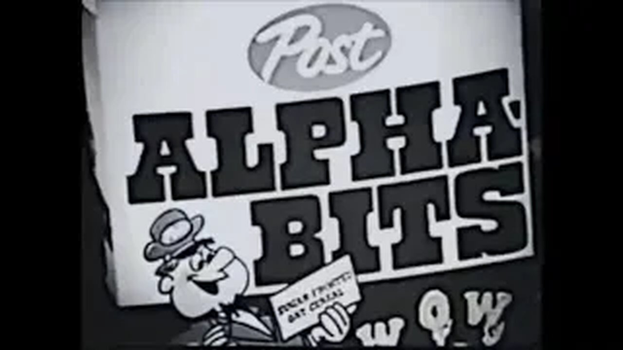 Alpha Bits Cereal Commercial