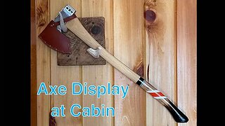 Axe Display at Cabin #Shorts